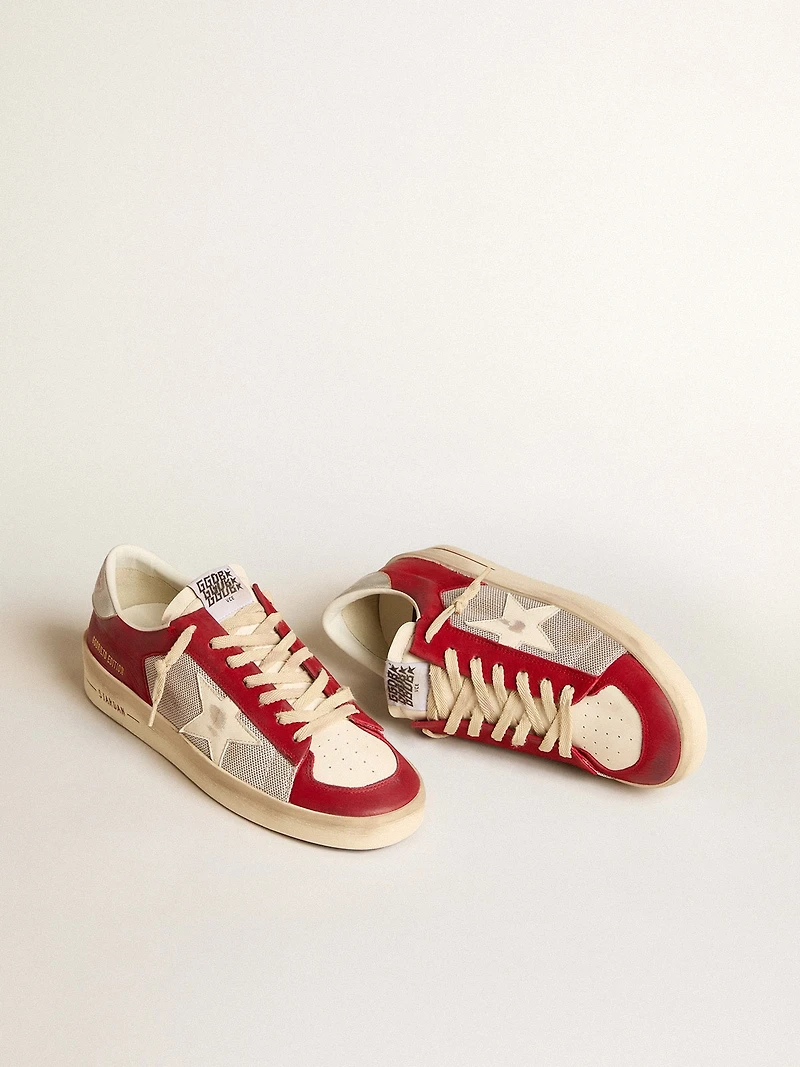 Men's Stardan LTD mesh and nubuck with nappa star leather heel tab