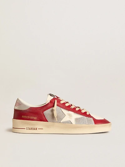 Men's Stardan LTD mesh and nubuck with nappa star leather heel tab