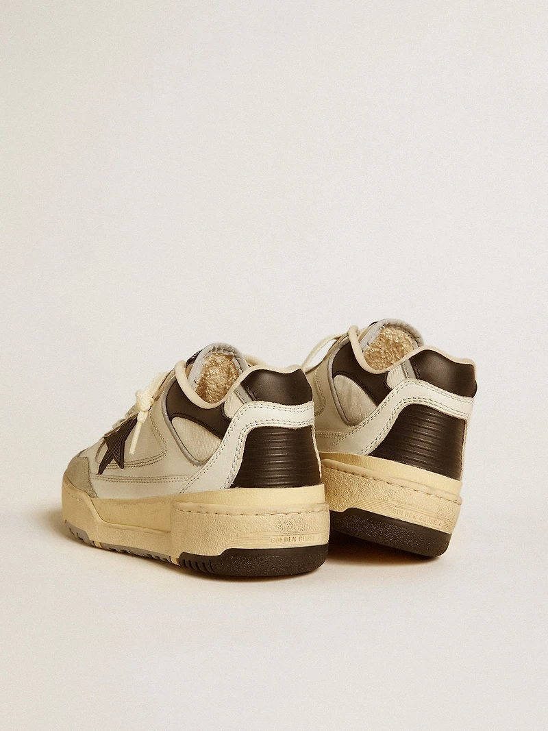 Men’s Forty2 with black star and leather heel tab