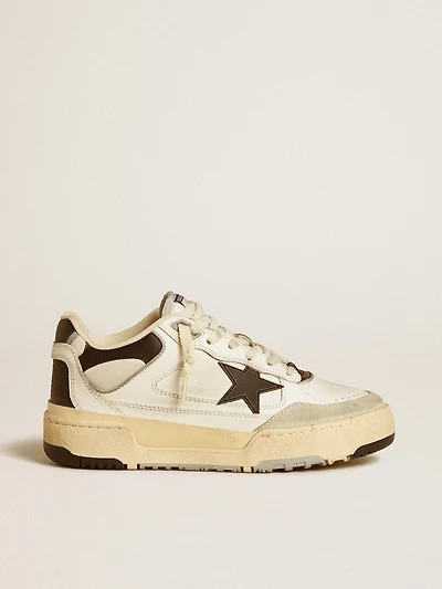 Men’s Forty2 with black star and leather heel tab