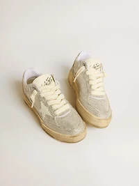 Forty2 white leather and Swarovski crystals with TPU star