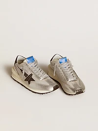 Men’s Marathon with silver ripstop nylon upper and black star