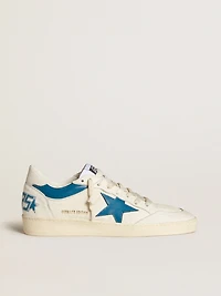 Ball star LTD nappa with turquoise leather and white heel tab