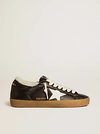 Men's Super-Star matelassé nappa with leather star and shearling lining