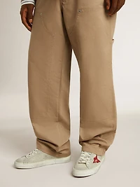 Men's Super-Star LTD gray suede with red leather star