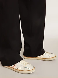 Men’s Super-Star LTD with perforated star and metallic leather heel tab
