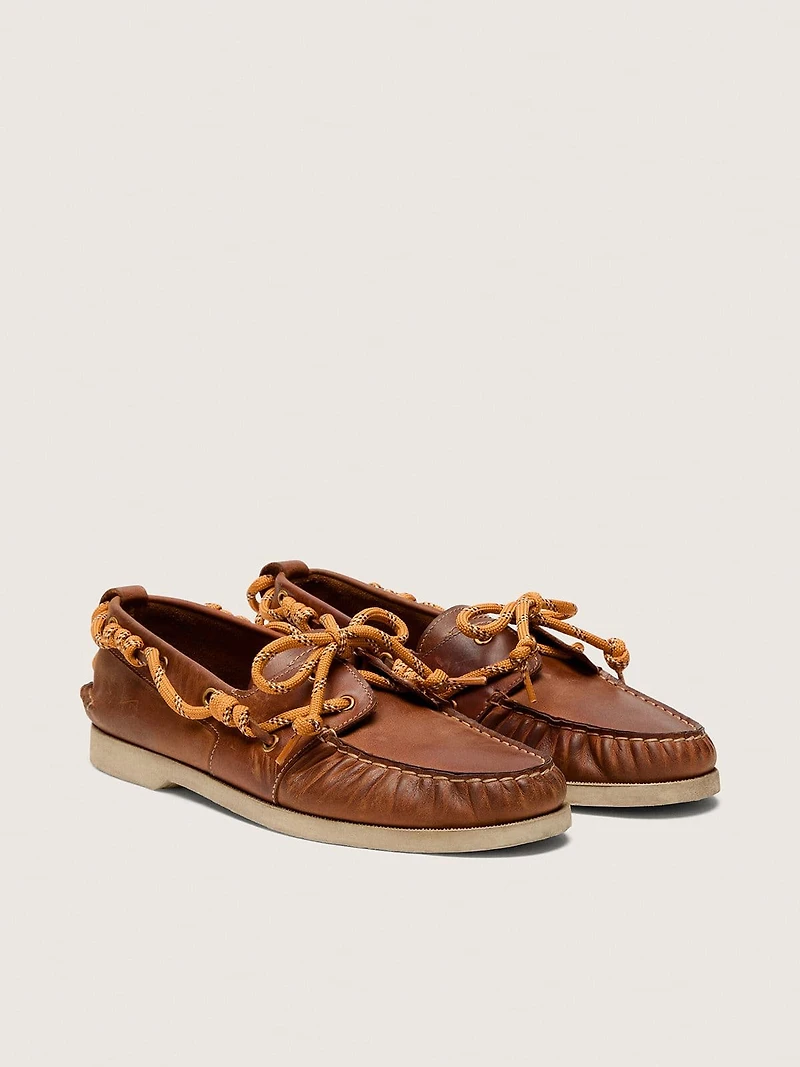 Men's Cruise loafer tobacco-colored leather