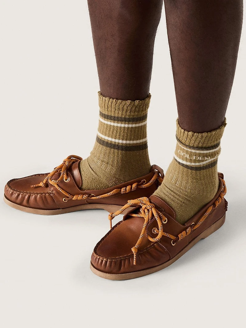 Men's Cruise loafer tobacco-colored leather