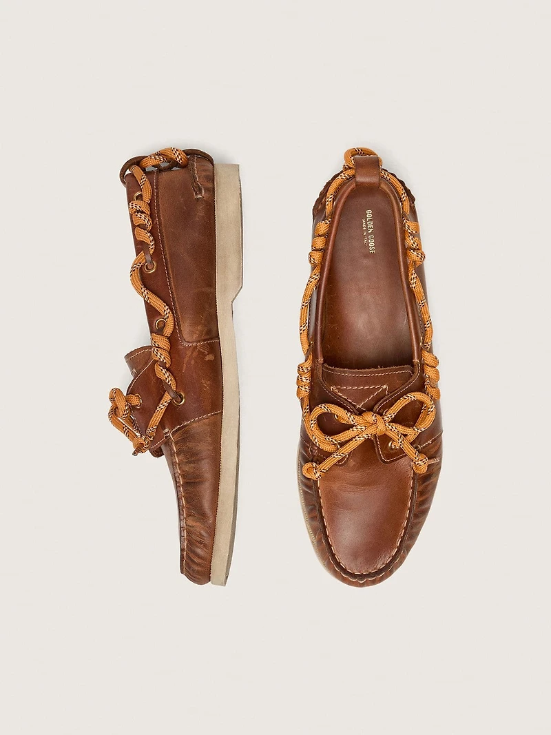 Men's Cruise loafer tobacco-colored leather