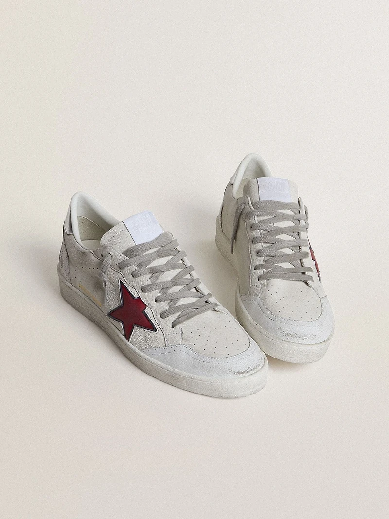 Men's Ball Star LTD with red star and silver heel tab