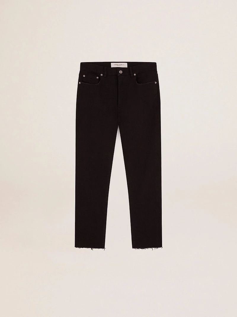 Men's black skinny jeans