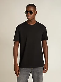 Golden Collection distressed T-shirt vintage black