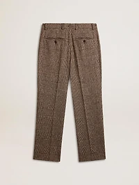 Men's soft houndstooth pants