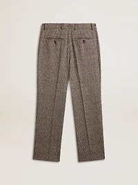Men's soft houndstooth pants