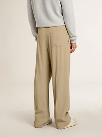 Men's travertine-colored joggers