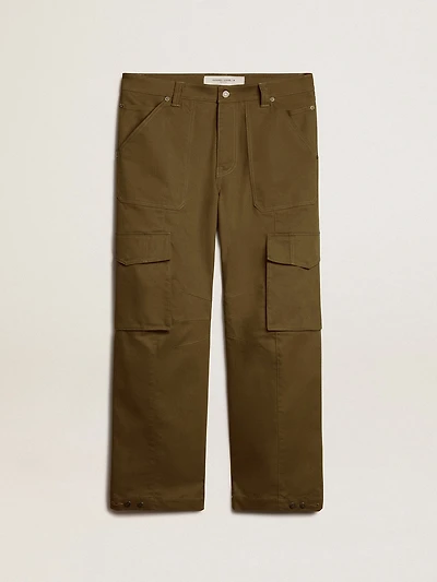 Olive green cargo pants
