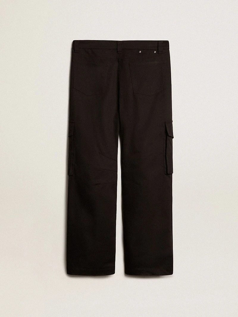 Black cargo pants