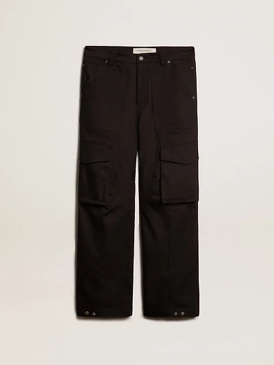 Black cargo pants