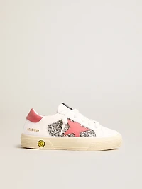 Teen May with red leather star and heel tab