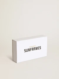 Sunframe Roger aviator model with silver frame