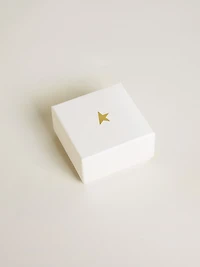 Letter Z charm in gold-colored brass with crystals