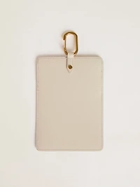 Worn white document holder