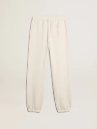 White joggers