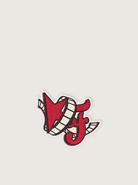 Golden Goose /  Fivefourfive Collab red and beige patch set