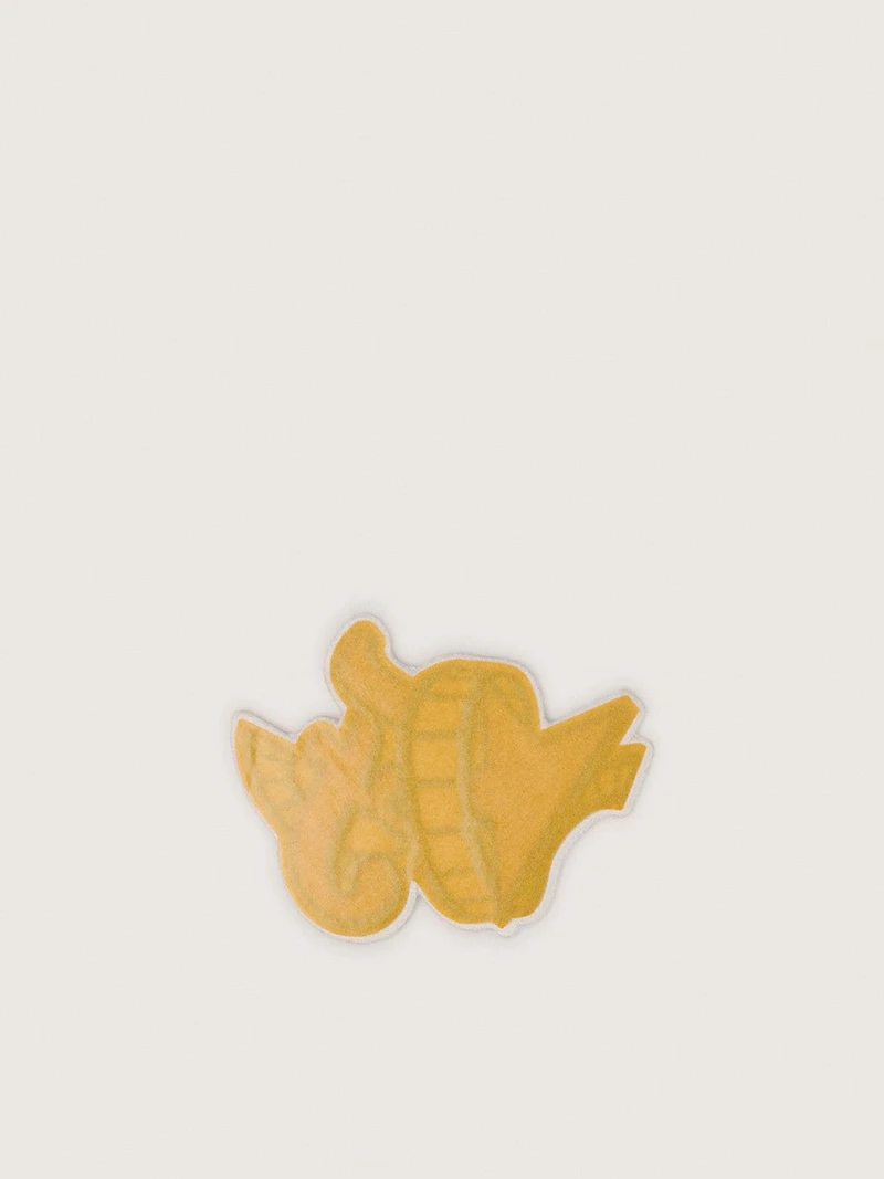 Golden Goose / Fivefourfive Collab red and beige patch set