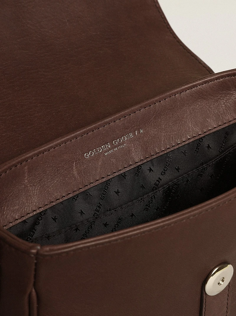 Women's Francis Bag small in dark brown leather