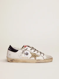 Women’s Super-Star LTD with blue heel tab and Swarovski crystal star