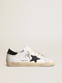 Women’s Super-Star with a black Swarovski crystal star and heel tab