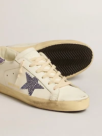 Women’s Super-Star LTD with suede star and heel tab Swarovski crystals