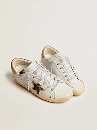 Women's Super-Star nappa leather with pony skin star and suede heel tab