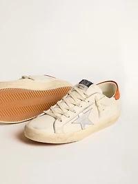 Super-Star LTD with silver leather star and croc-print leather heel tab