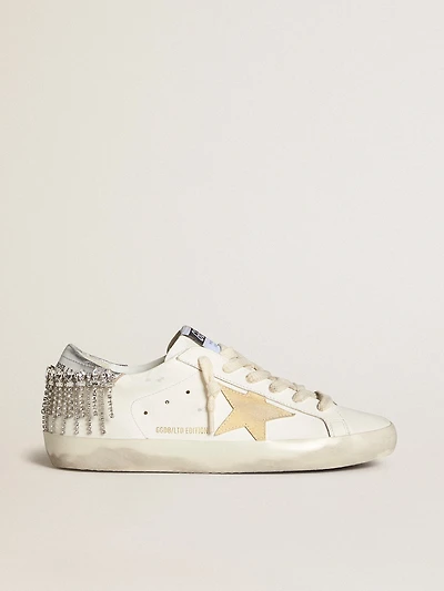 Super-Star LTD with suede star and leather heel tab crystals