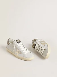 Super-Star with crackle leather star and metallic foiled heel tab