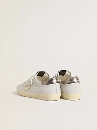 Super-Star with crackle leather star and metallic foiled heel tab