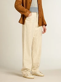 Women's Super-Star with a suede star and peach-pink glitter heel tab