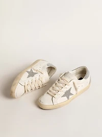 Women’s Super-Star with silver Swarovski crystal star and heel tab
