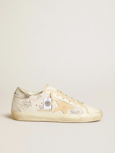 Women's Super-Star LTD with Swarovski crystals and smoke gray leather star