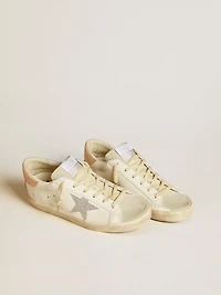 Women’s Super-Star leather with Swarovski crystal star and heel tab