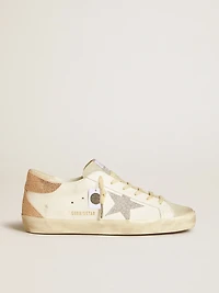 Women’s Super-Star leather with Swarovski crystal star and heel tab