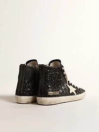 Francy Penstar LTD glitter with ivory star and black heel tab