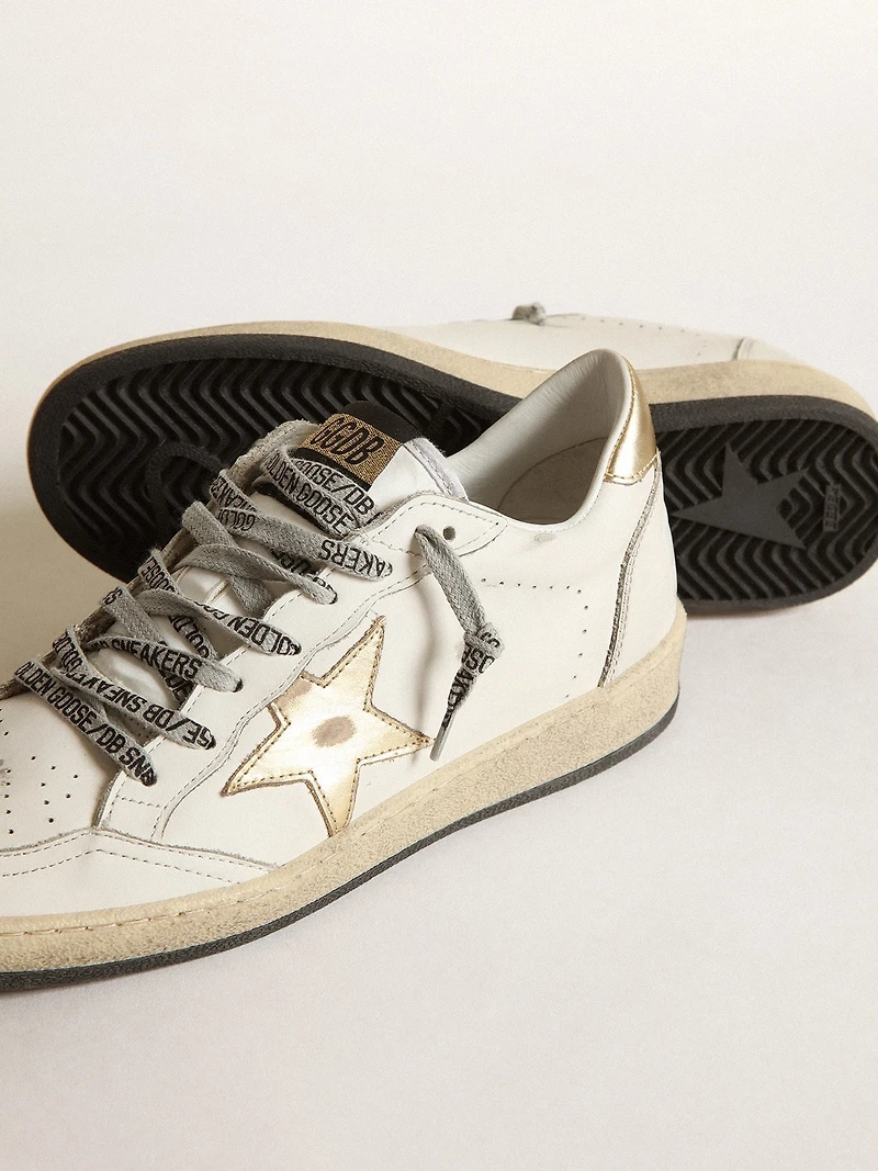 Women's Ball star with gold and heel tab