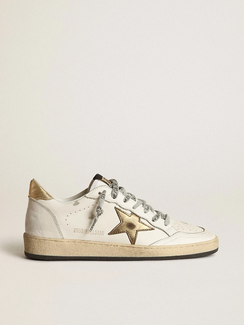 Women's Ball star with gold and heel tab