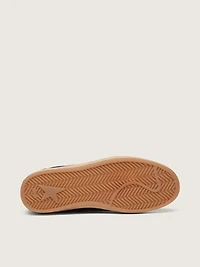 Women's Ball star black suede with white leather