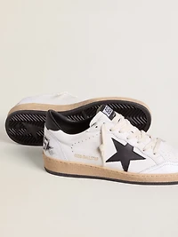 Women's Ball star nappa with black and heel tab