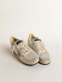 Women’s Ball star LTD with Swarovski crystals and gray suede