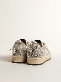 Women’s Ball star LTD with Swarovski crystals and gray suede